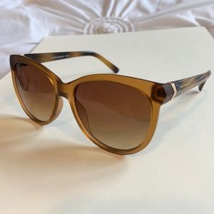 Lucky Brand Turtle Shell and Gold Sunglasses